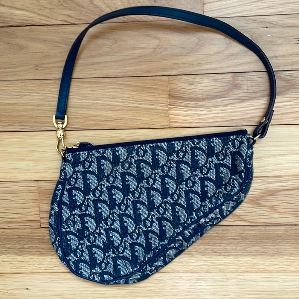 Vintage Christian Dior Saddle bag